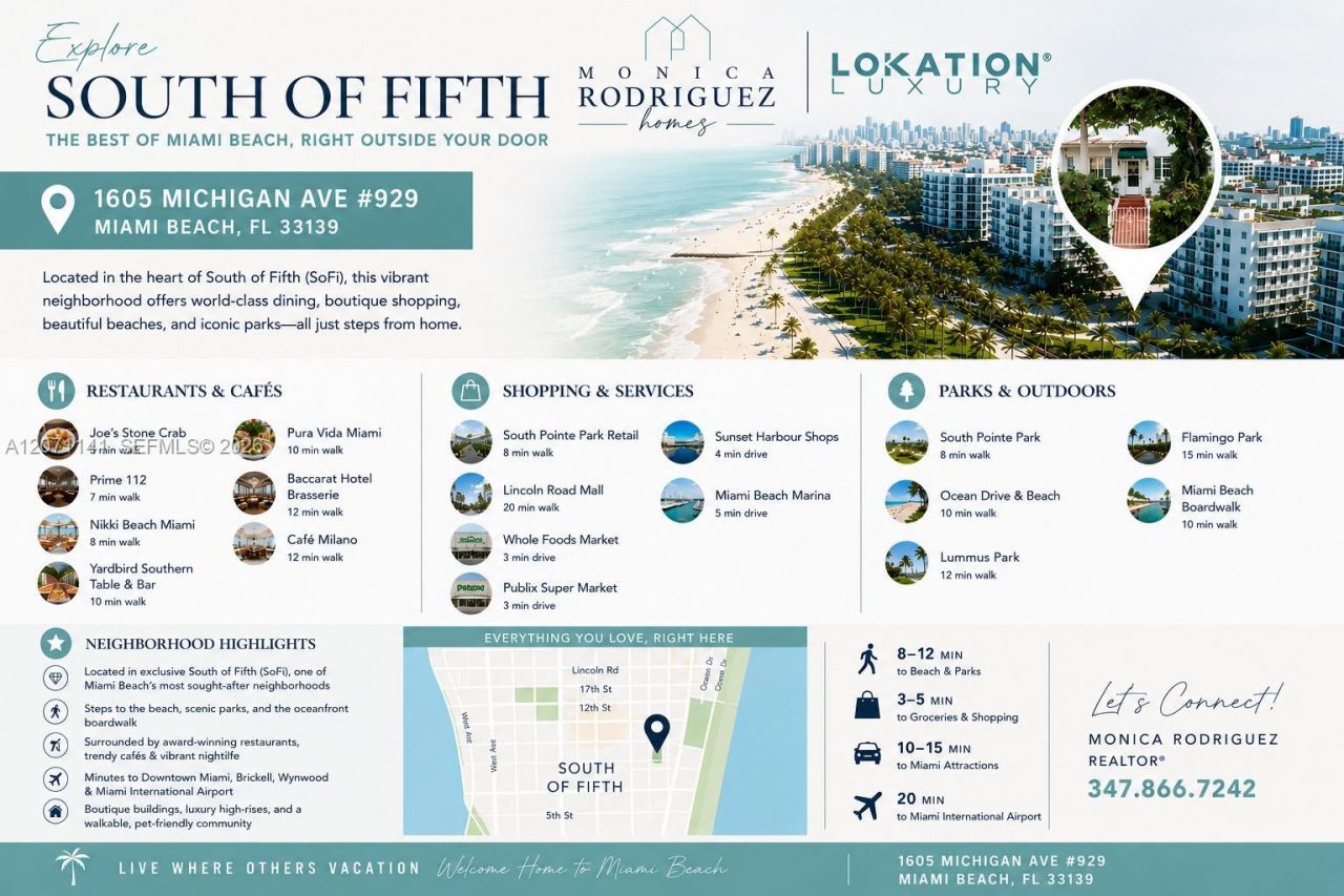 1605 Michigan Ave , Unit 929, Miami Beach, FL 33139 Photo