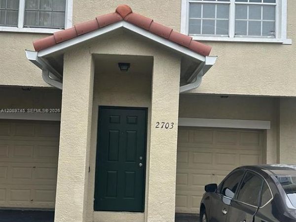 2703 Belmont Ln , Unit 2703, North Lauderdale, FL 33068
