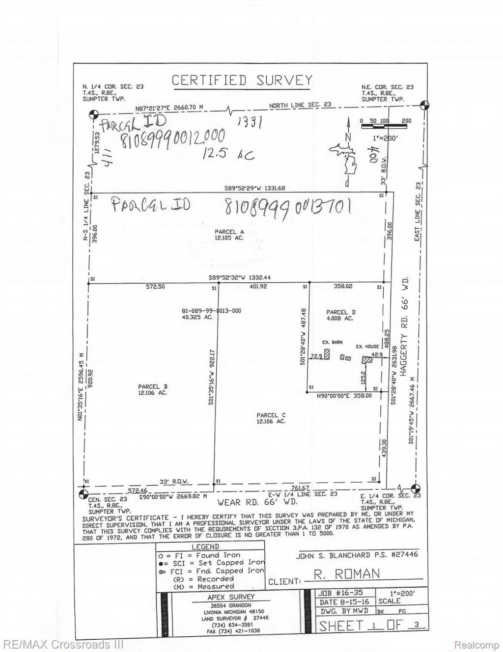 0000 Haggerty Road, Sumpter Township, Mi 48111 Main Photo