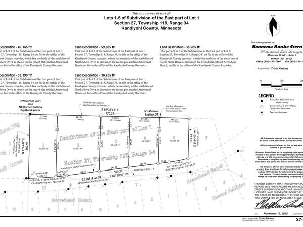 LOT 4 123rd Avenue SE, Lake Lillian, MN 56253