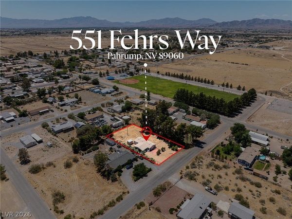 551 Fehrs Way , Pahrump, NV 89060