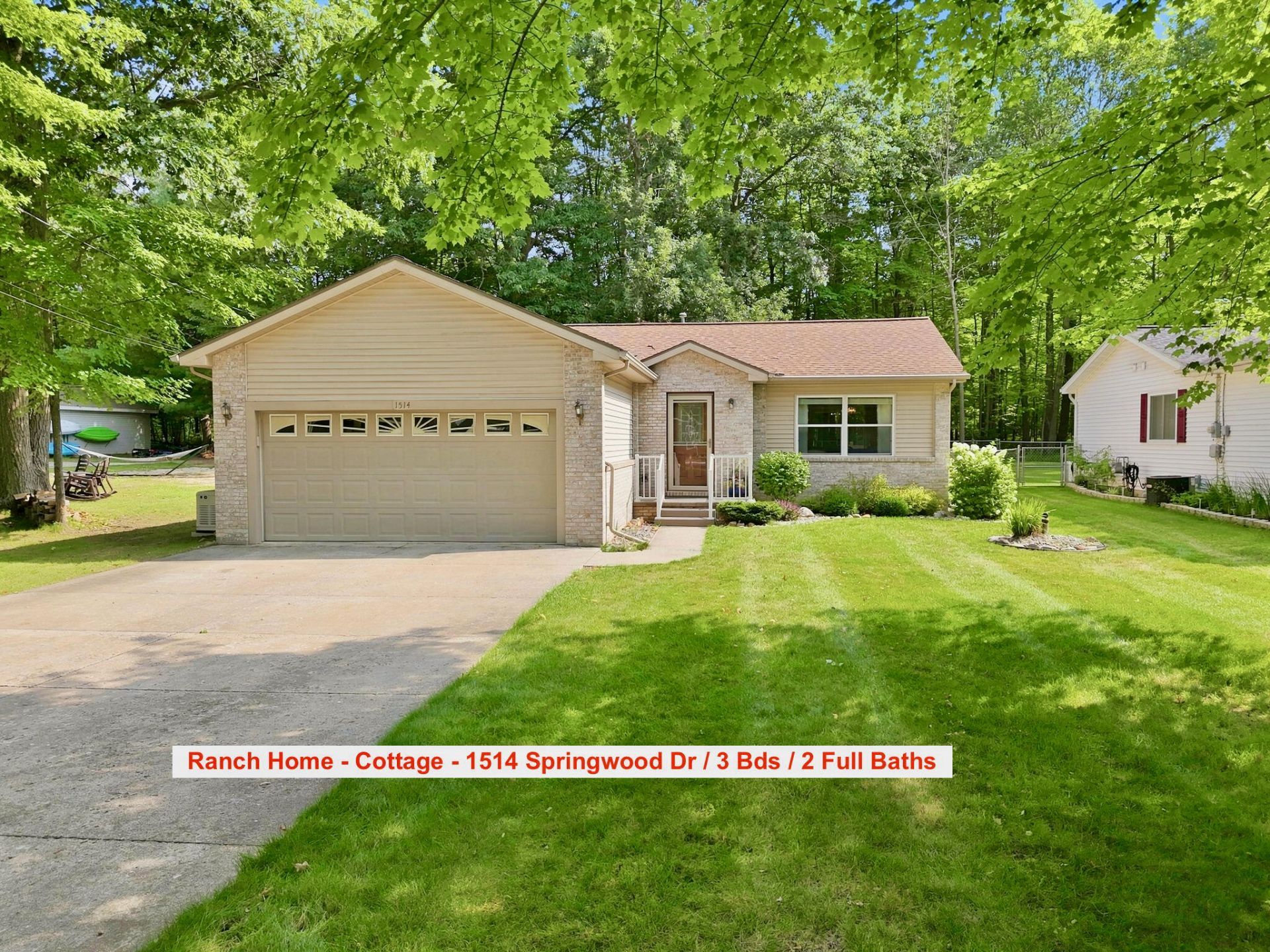 1514 Springwood Drive, Prudenville, MI 48651 Main Photo