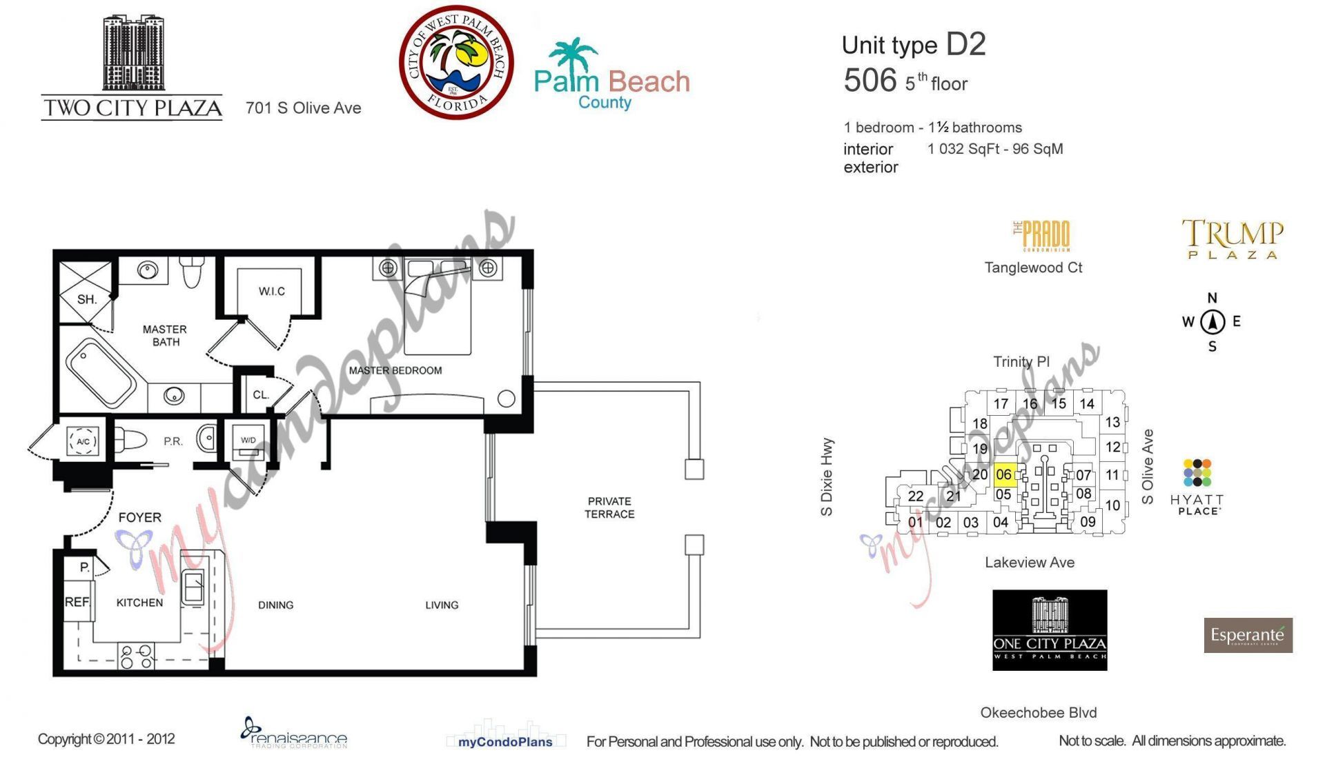 701 S Olive Avenue, Unit 505 & 506, West Palm Beach, FL 33401 Photo