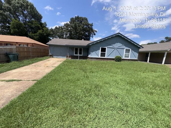 3204 MORNINGVIEW DR, Memphis, TN 38118