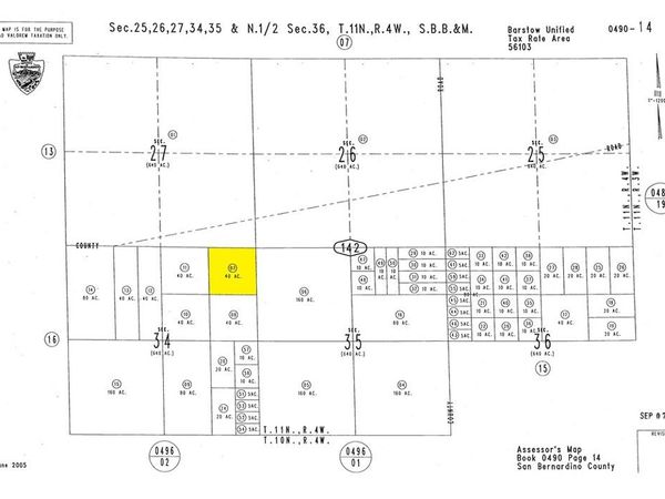 0 Lockhart Ranch Road, Hinkley, CA 92347