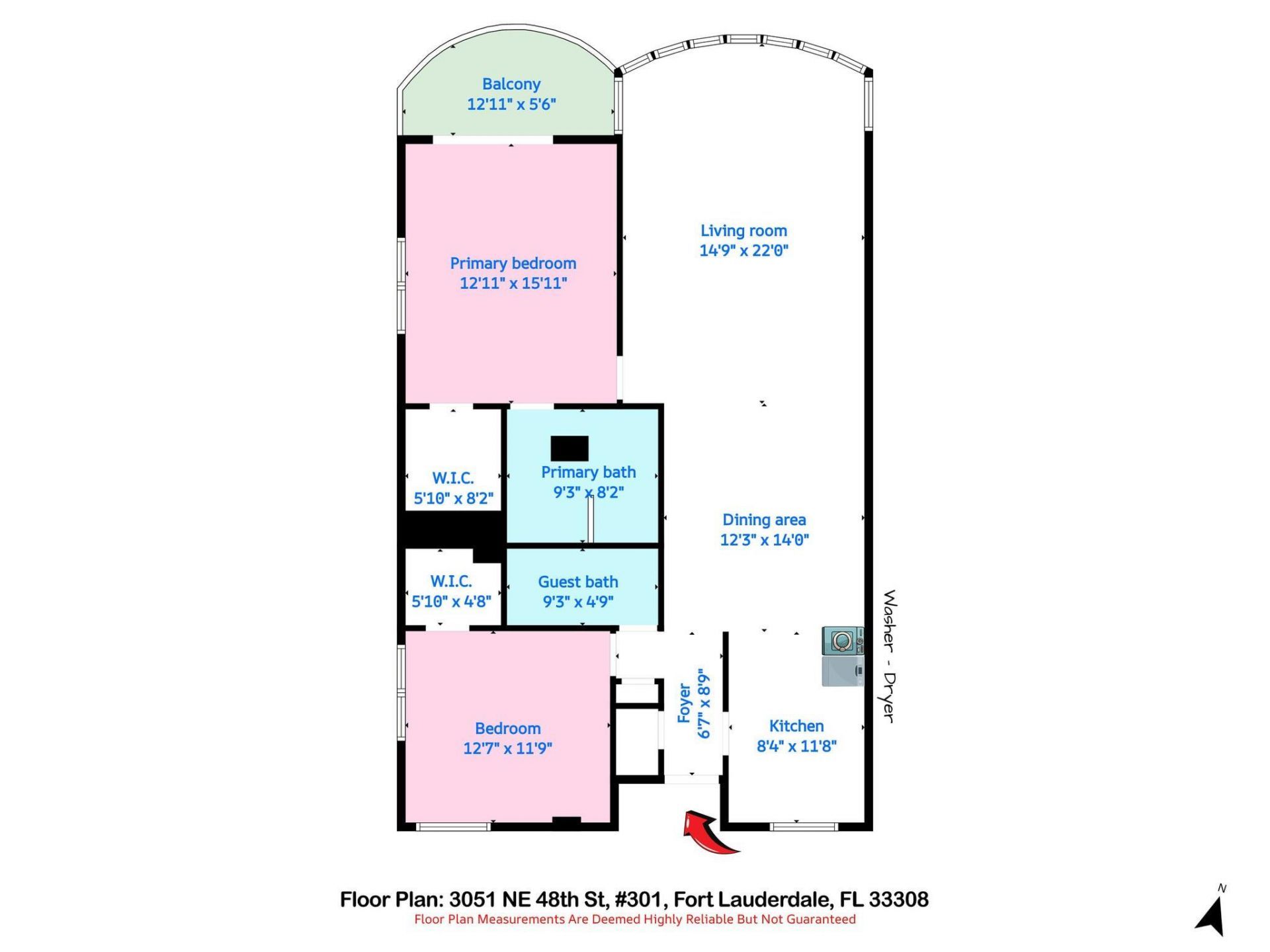 3051 NE 48th Street, Unit 301, Fort Lauderdale, FL 33308 Photo