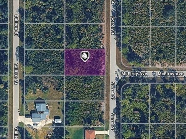 3287 SORREL STREET , PORT CHARLOTTE, FL 33981