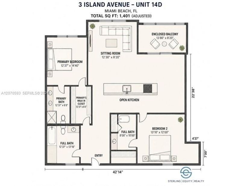 3 Island Ave, Unit 14D, Miami Beach, FL 33139 Photo