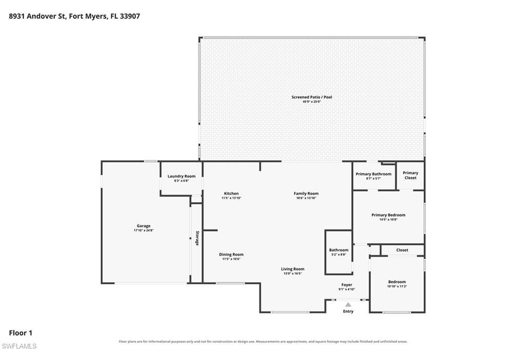 8931 Andover St , Fort Myers, FL 33907 Photo