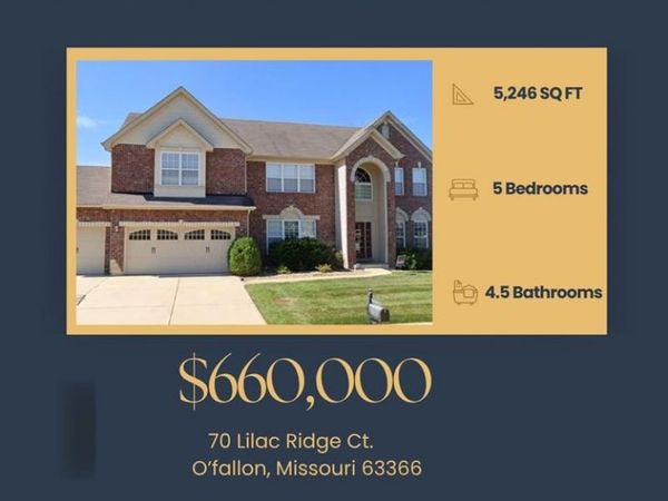70 Lilac Ridge Court , O'Fallon, MO 63366