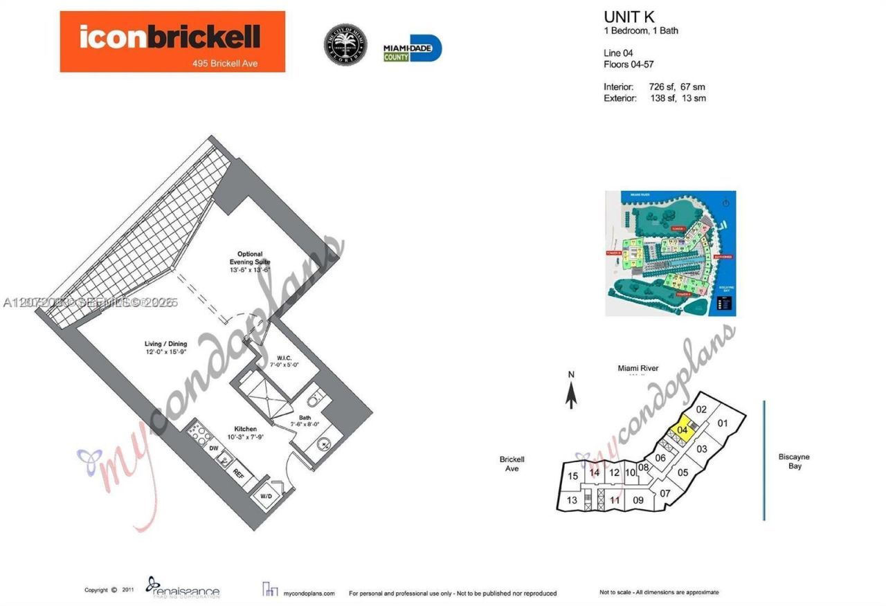 465 Brickell Ave , Unit 4104, Miami, FL 33131 Photo
