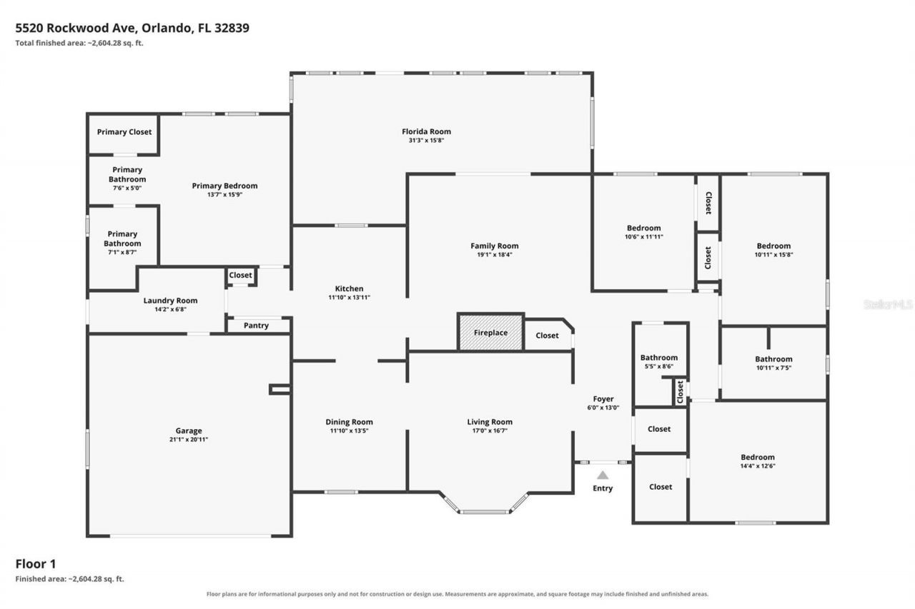 5520 Rockwood Avenue, Orlando, FL 32839 Photo