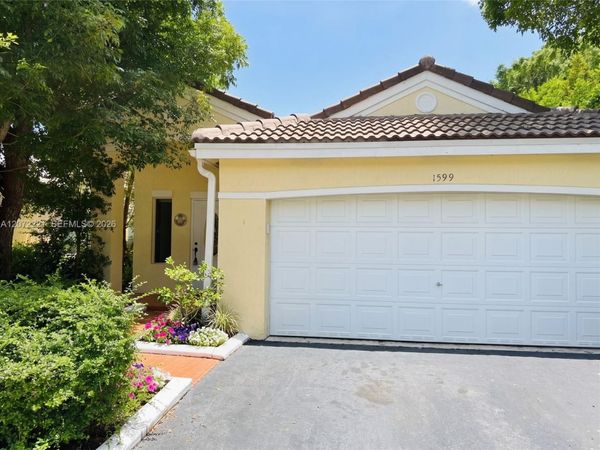 1599 Palermo Dr, Weston, FL 33327