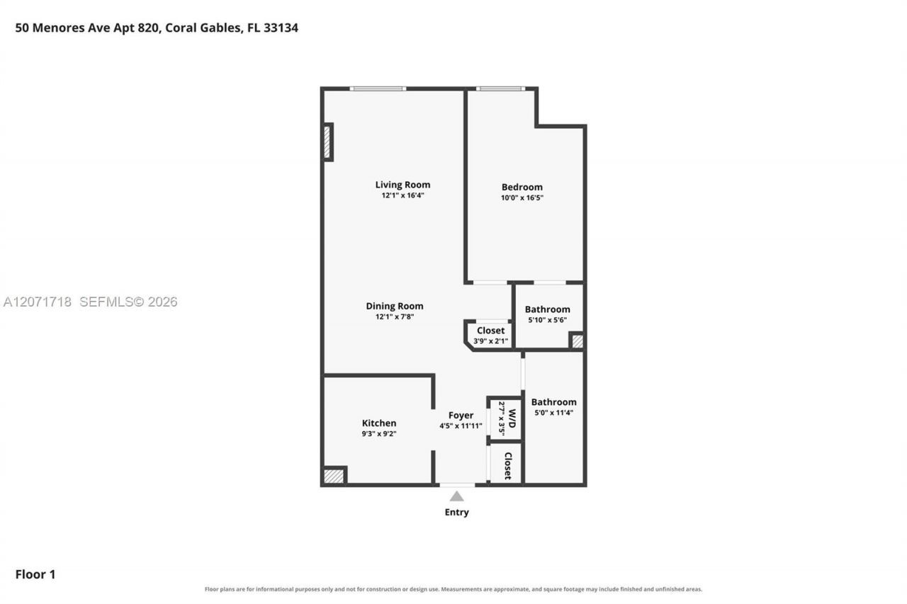 50 Menores Ave, Unit 820, Coral Gables, FL 33134 Photo