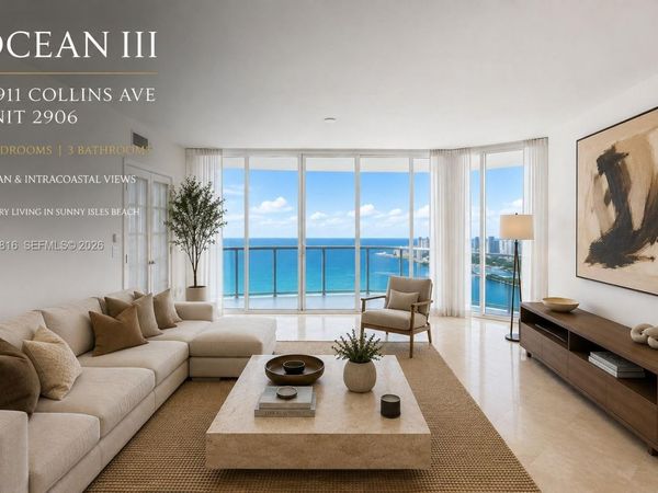 18911 Collins Ave , Unit 2906, Sunny Isles Beach, FL 33160