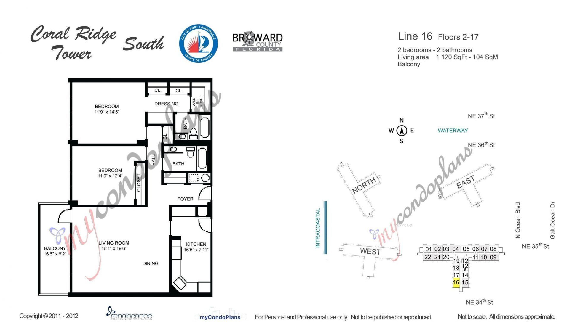 3333 NE 34th Street, Unit 1616, Fort Lauderdale, FL 33308 Photo