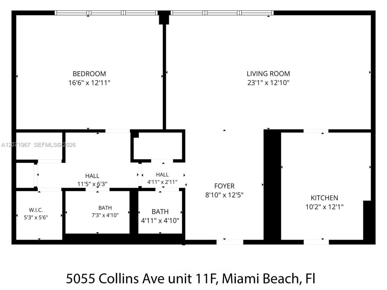 5055 Collins Ave , Unit 11F, Miami Beach, FL 33140 Photo