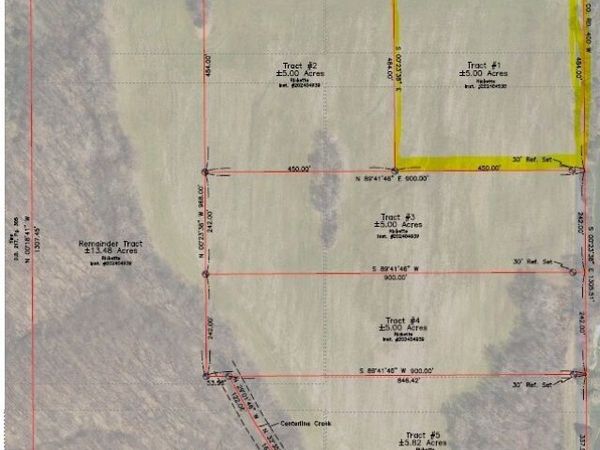 Tract 1 W 900 N, Freetown, IN 47235