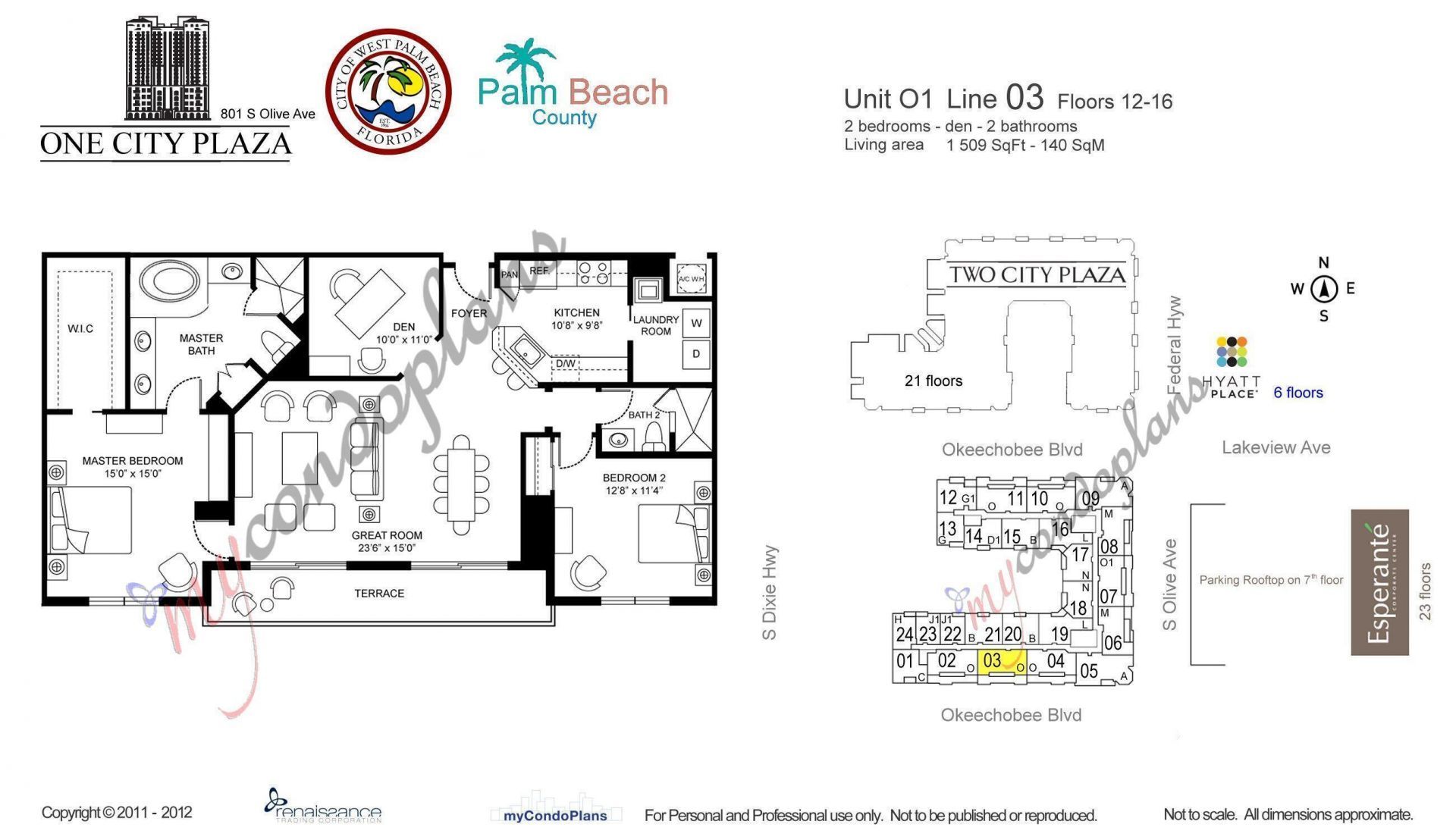 801 S Olive Avenue, Unit 1603, West Palm Beach, FL 33401 Photo