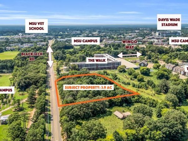 5.45 ac Blackjack Road, Starkville, MS 39759