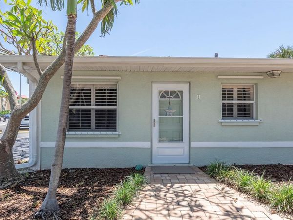 9040 BLIND PASS ROAD , Unit B1, ST PETE BEACH, FL 33706