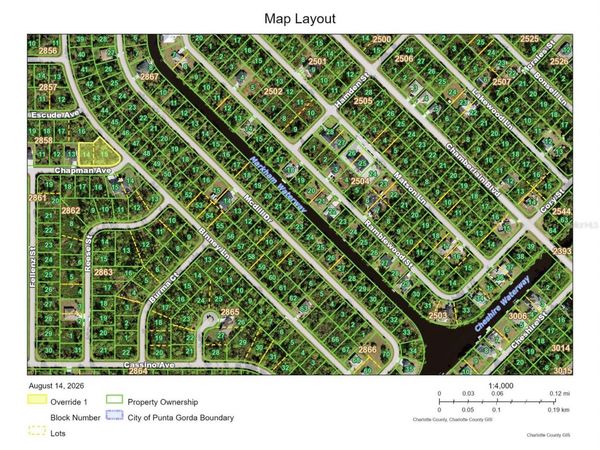 12134 CHAPMAN AVE , PORT CHARLOTTE, FL 33983