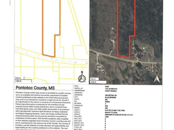 Old Highway 9 N, Blue Springs, MS 38828