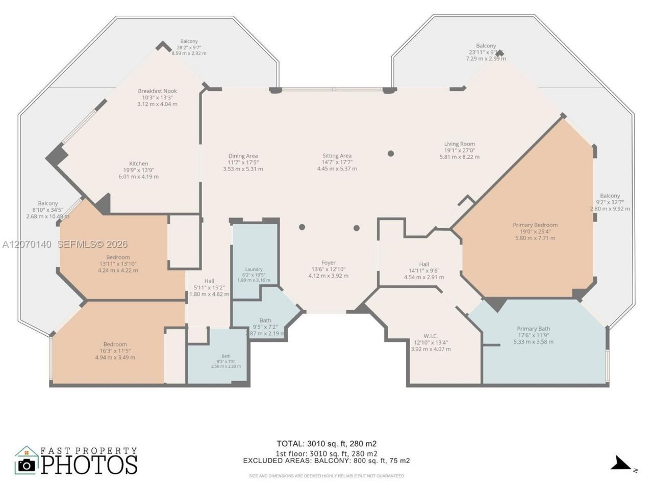 20185 E Country Club Dr , Unit 2101, Aventura, FL 33180 Photo