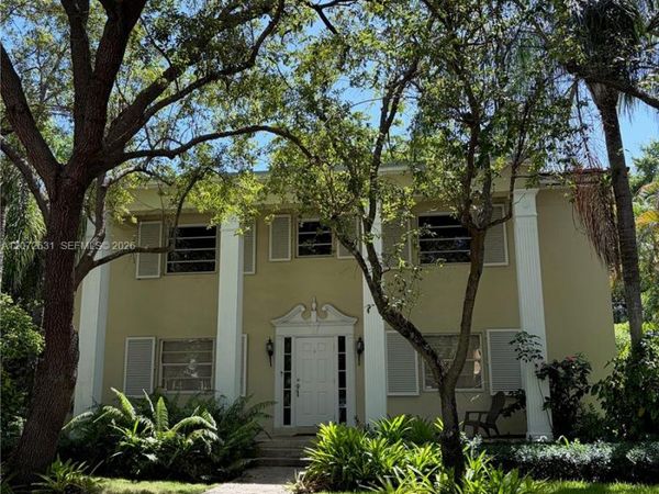 3923 Segovia St , Unit 2nd floor, Coral Gables, FL 33134