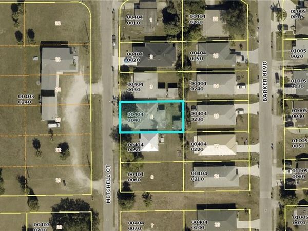 2125 Mitchell CT , FORT MYERS, FL 33916