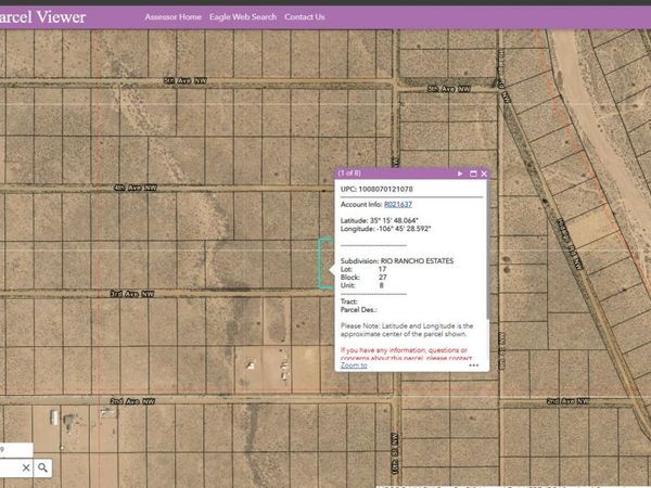 2 lots 3rd (U:8 B:27 L:16&17) Avenue NW, Rio Rancho, NM 87124