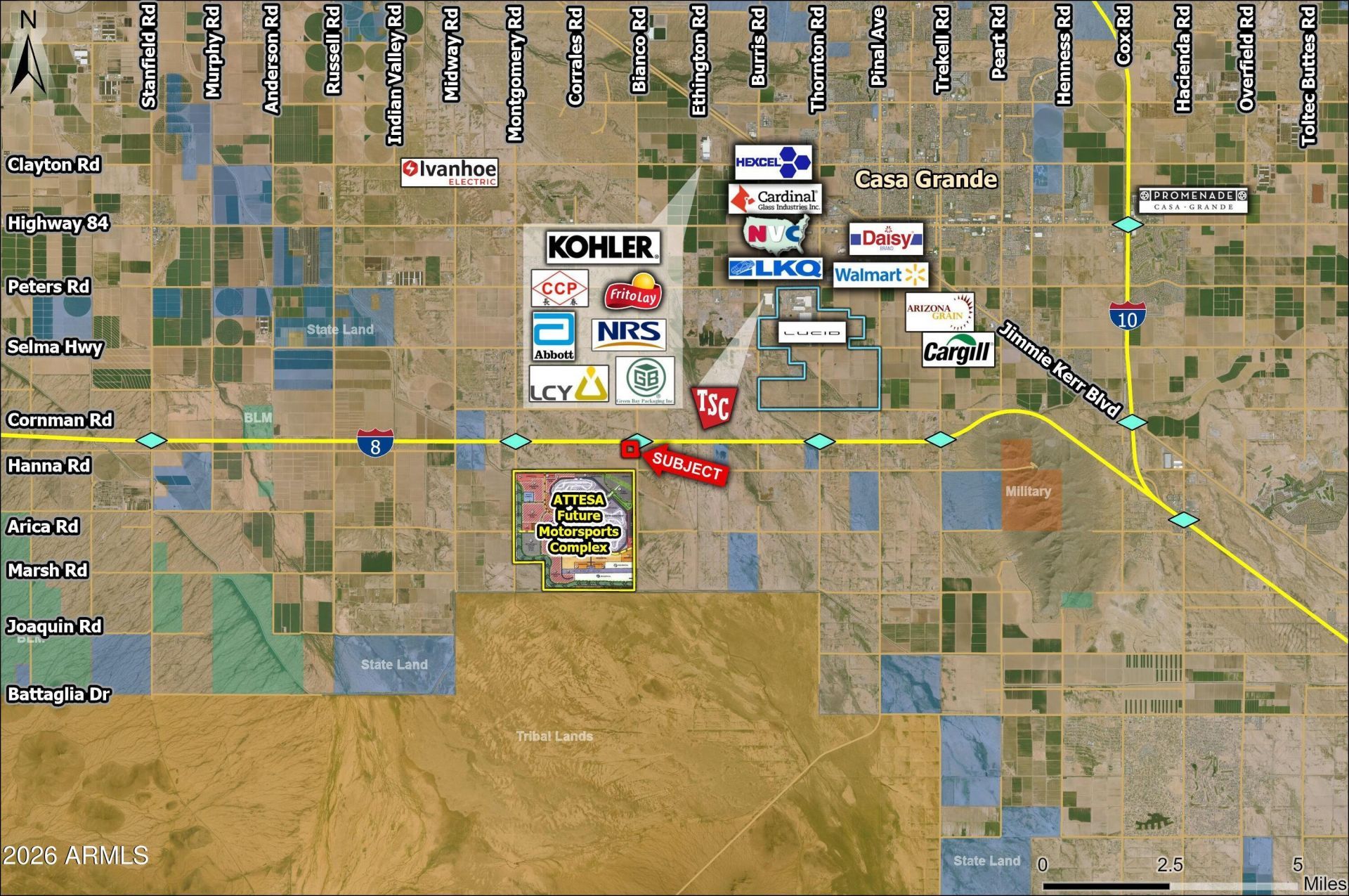 S Bianco Road, Stanfield, AZ 85172