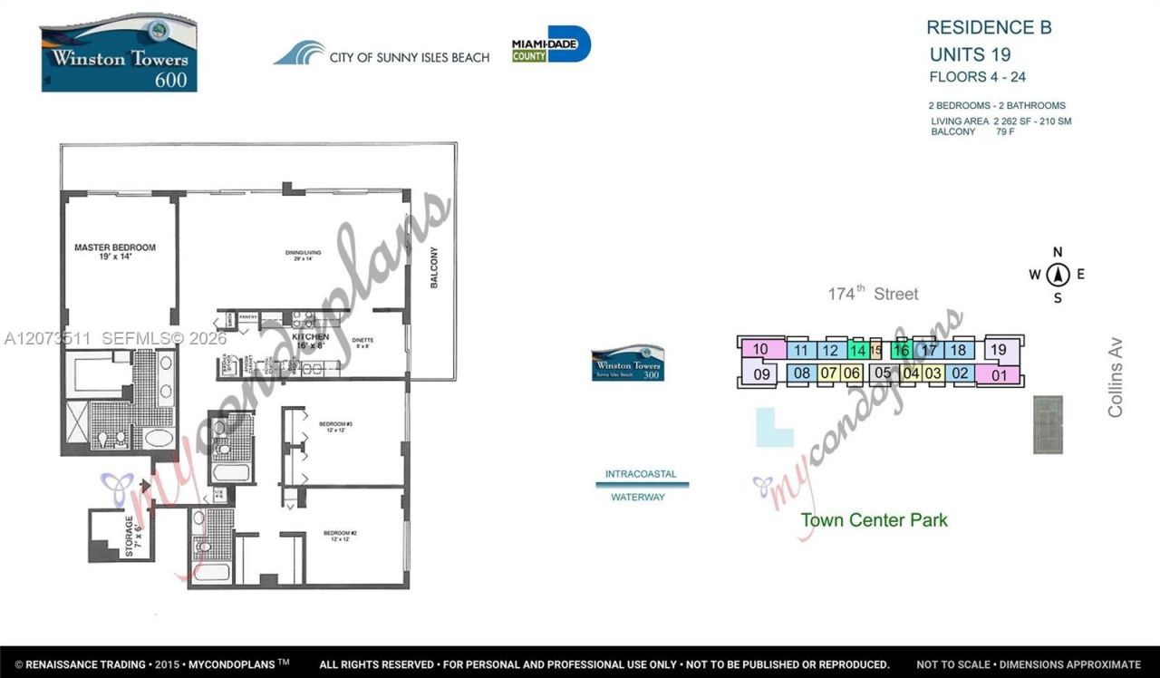 210 174th St , Unit 1119, Sunny Isles Beach, FL 33160 Photo