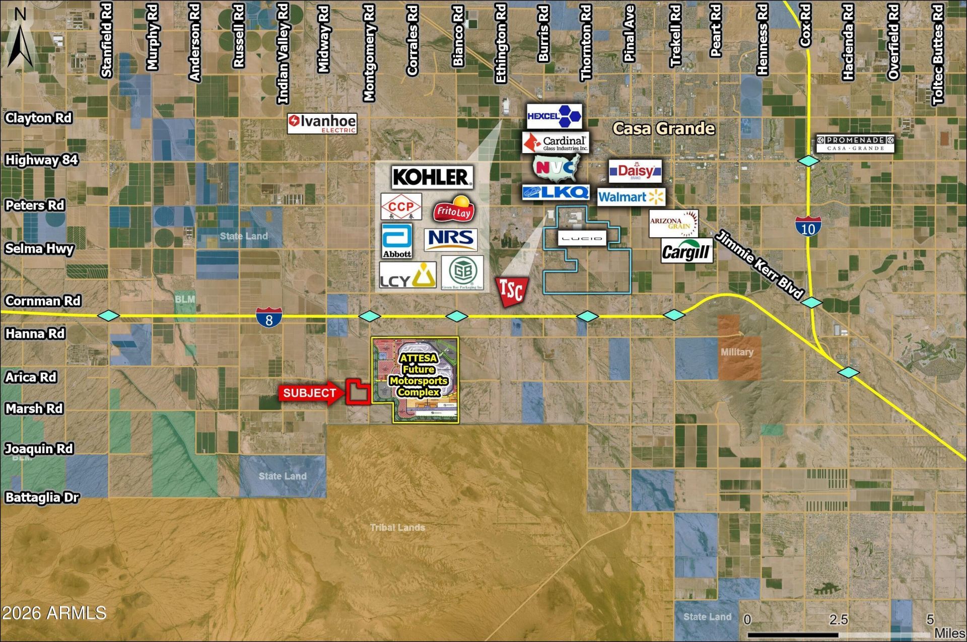 W Arica Road, Stanfield, AZ 85172