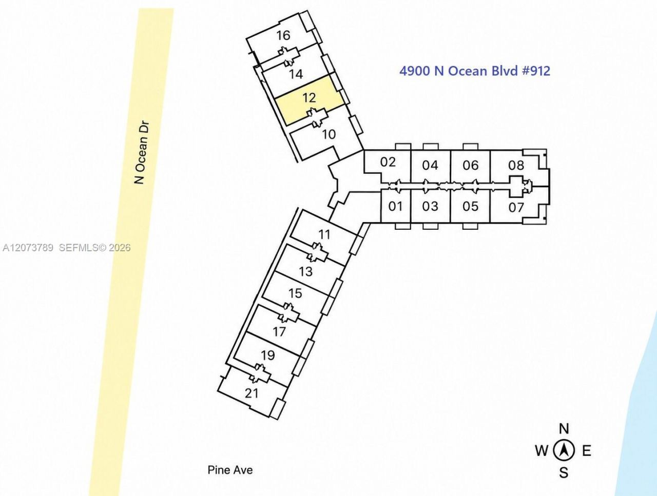 4900 N Ocean Blvd , Unit 912, Lauderdale by the Sea, FL 33308 Photo