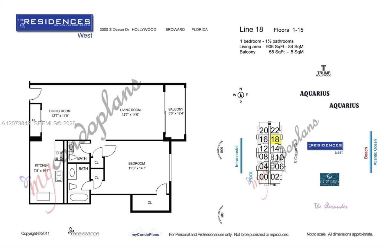 3000 S Ocean Dr, Unit 1218, Hollywood, FL 33019 Photo