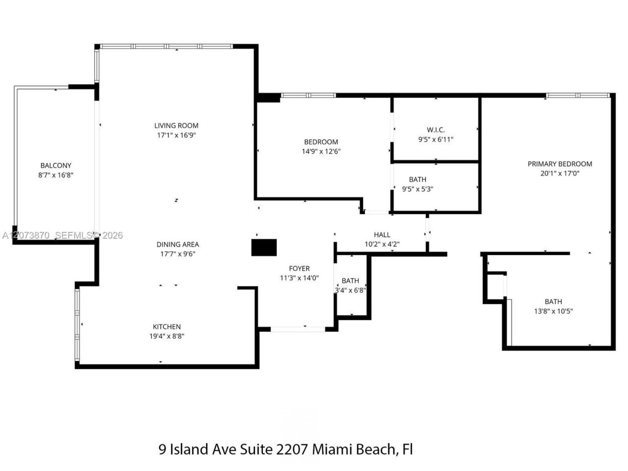 9 Island Ave , Unit 2207, Miami Beach, FL 33139 Photo
