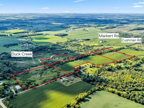 Lot1-4 CUSHMAN RD ROAD, Helenville, WI 53137