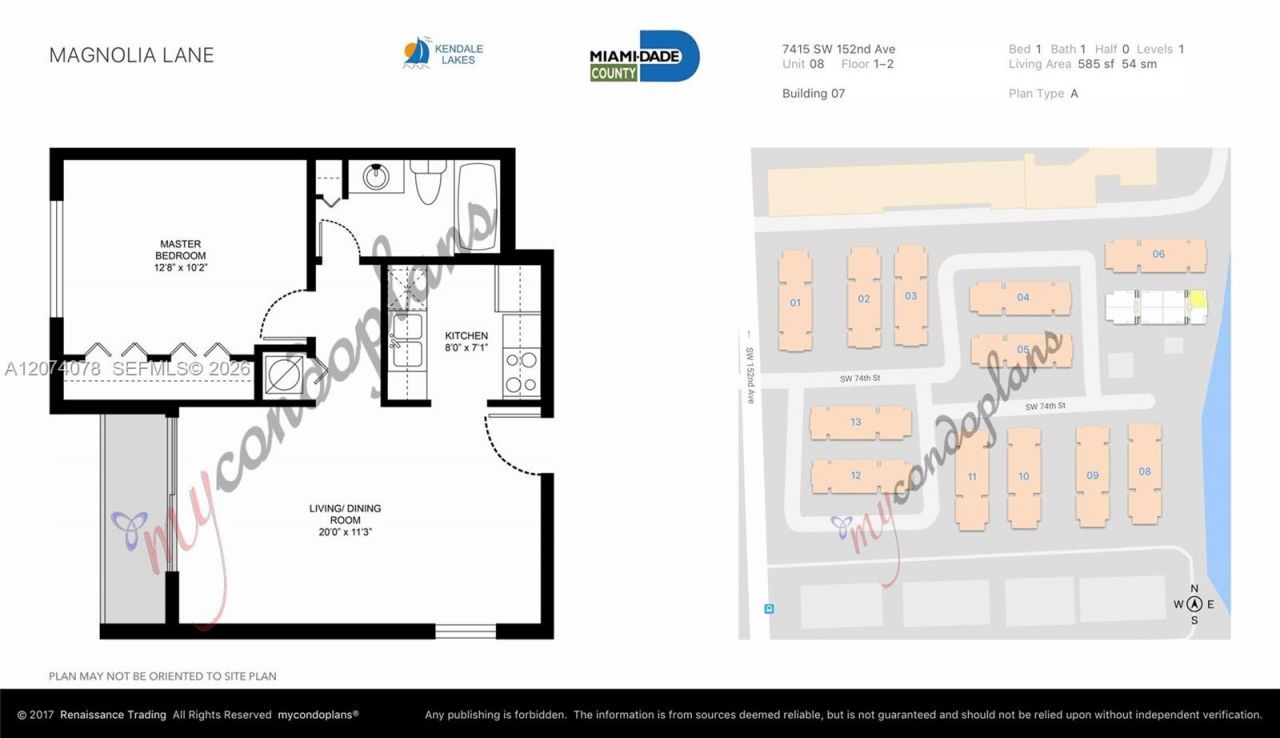 7415 SW 152nd Ave , Unit 7-208, Miami, FL 33193 Photo