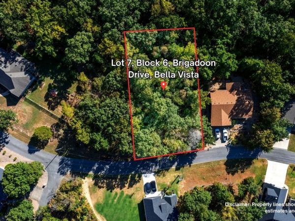 Lot 7 Block 6 Brigadoon Drive, Bella Vista, AR 72715