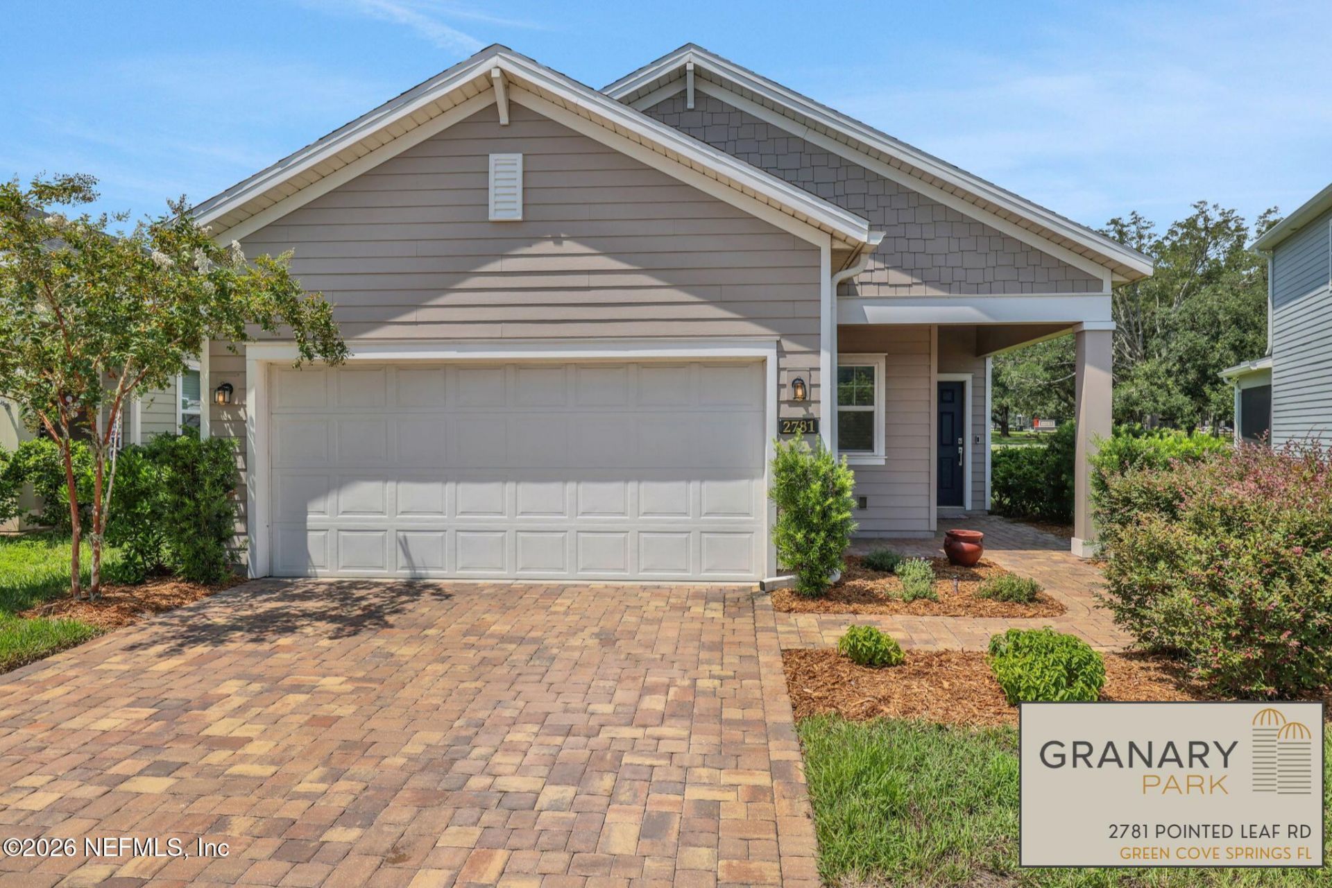 2781 POINTED LEAF Road Green Cove Springs, FL 32043