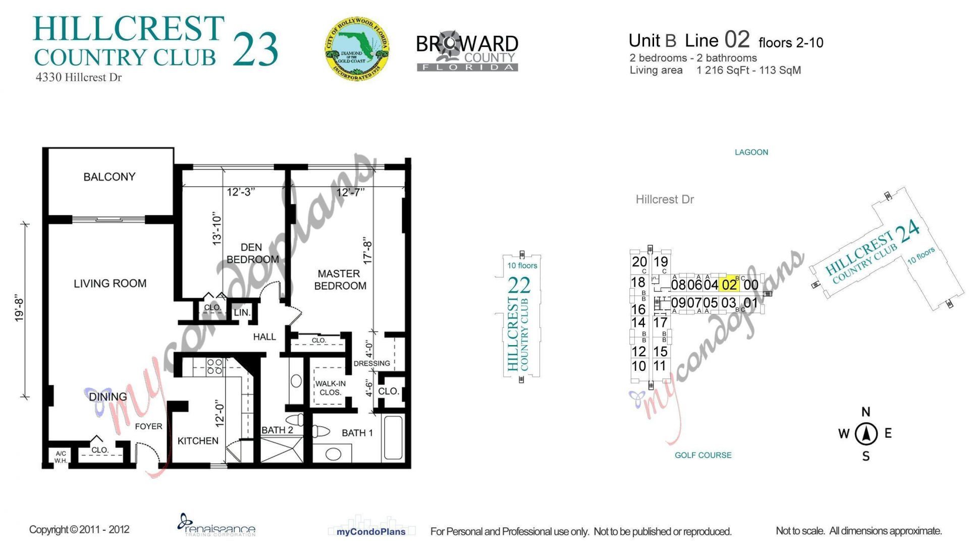 4330 Hillcrest Drive, Unit 602, Hollywood, FL 33021 Photo