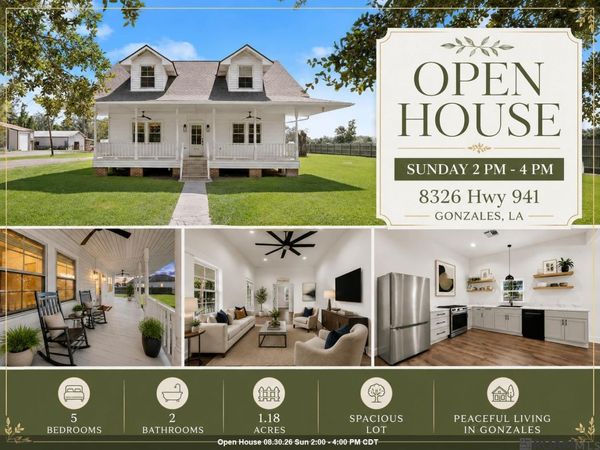 8326 La Hwy 941, Gonzales, LA 70737