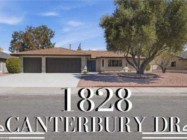 1828 Canterbury Drive , Las Vegas, NV 89119