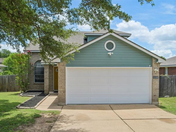 1110 Brashear LN, Cedar Park, TX 78613