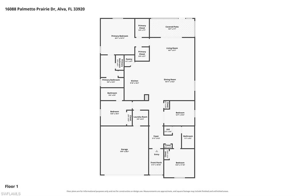 16088 Palmetto Prairie Dr, Alva, FL 33920 Photo