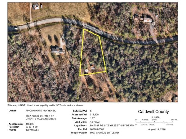 5907 Charlie Little Road, Granite Falls, NC 28630