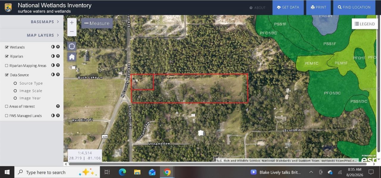 Snow Hill Rd Road , Geneva, FL 32732 Photo