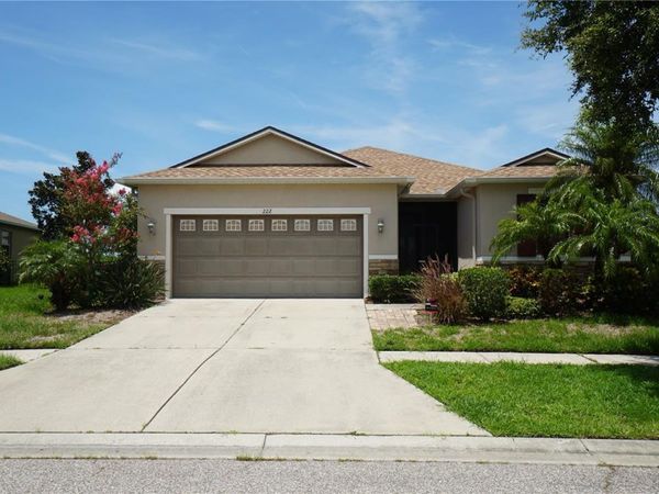 222 STAR SHELL DRIVE , APOLLO BEACH, FL 33572