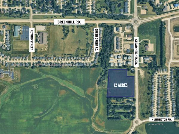 12 Acres Cedar Heights Drive, Cedar Falls, IA 50613